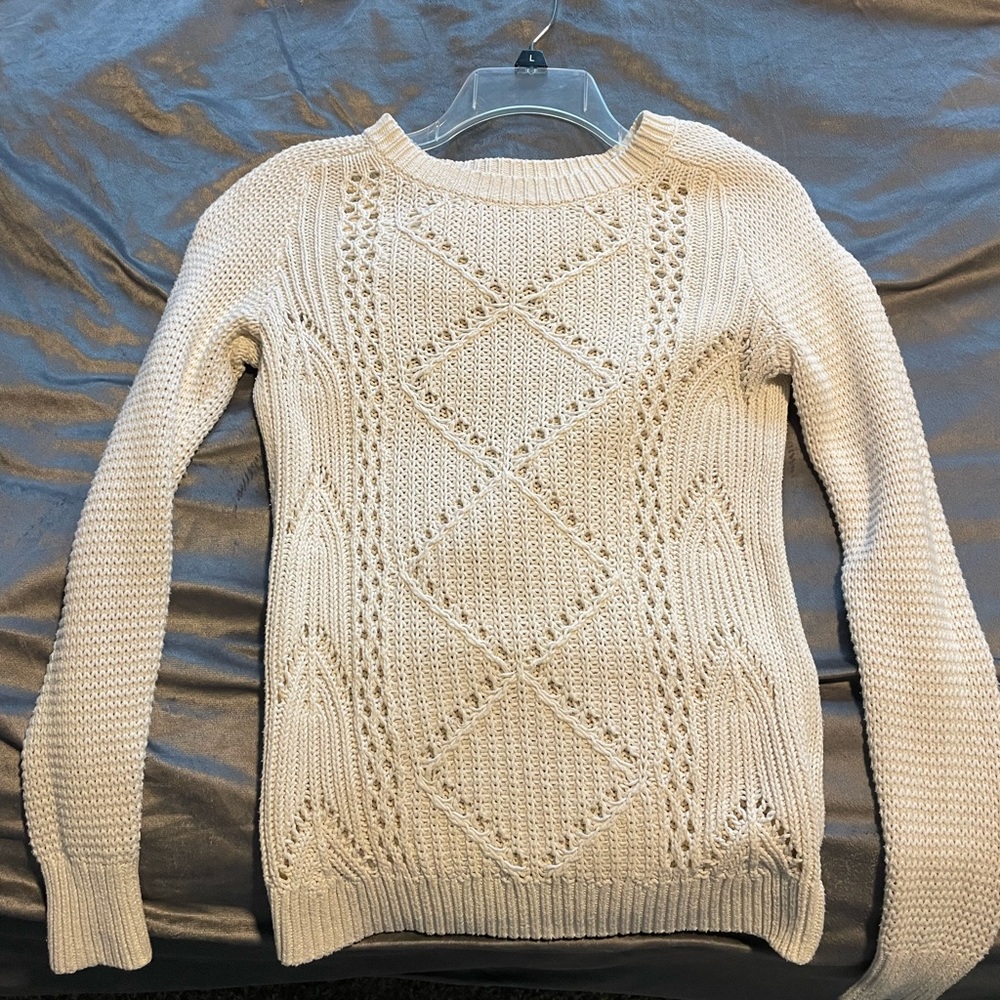 Cream colored sweater